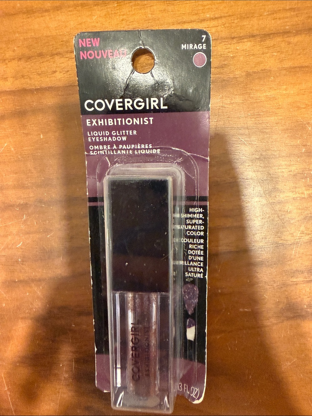Covergirl Exhibitionist Eyeshadow liquid glitter Mirage New